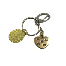 Porte-clés de cadeau de promotion Porte-clé en métal avec pendentifs
